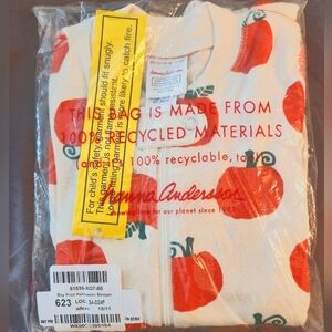 NWT Hanna Andersson pumpkin pjs